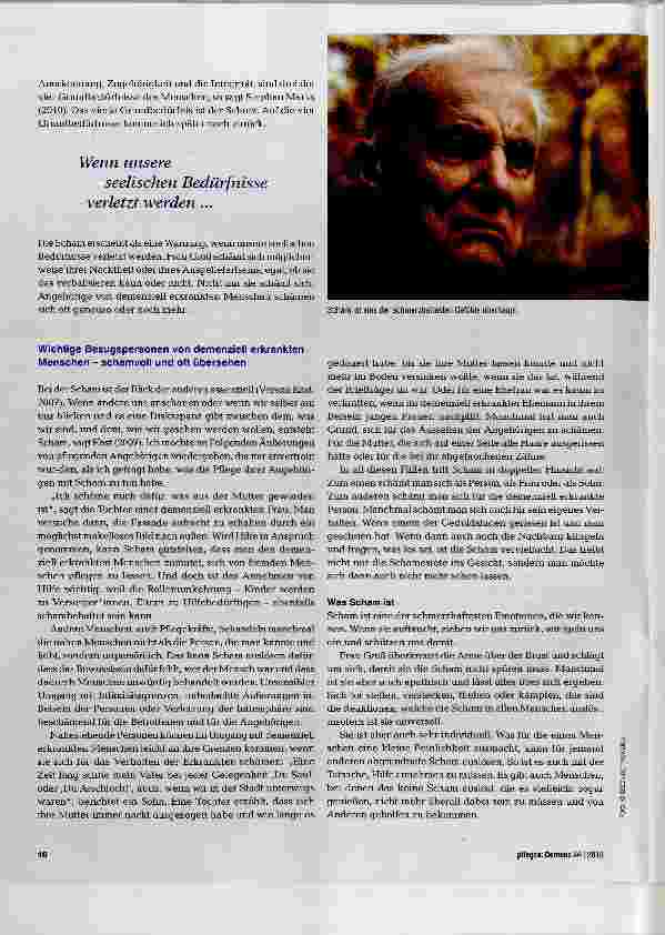 Vorschauseite 3: Scham als Hüterin der Würde