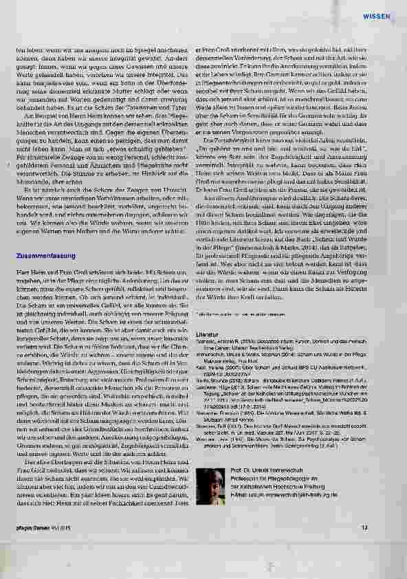 Vorschauseite 6: Scham als Hüterin der Würde