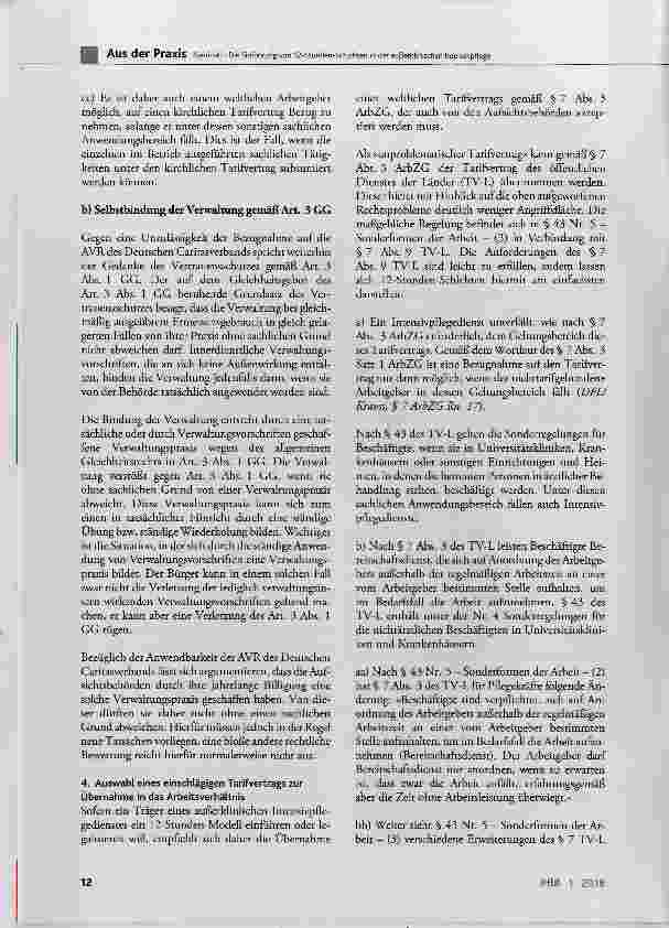 Vorschauseite 3: Die Einführung von 12-Stunden-Schichten in der auf^erklinischen Intensivpflege