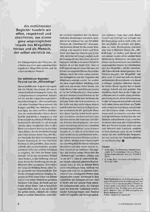 Vorschauseite 5: ... und dann sind da noch die Angehörigen.