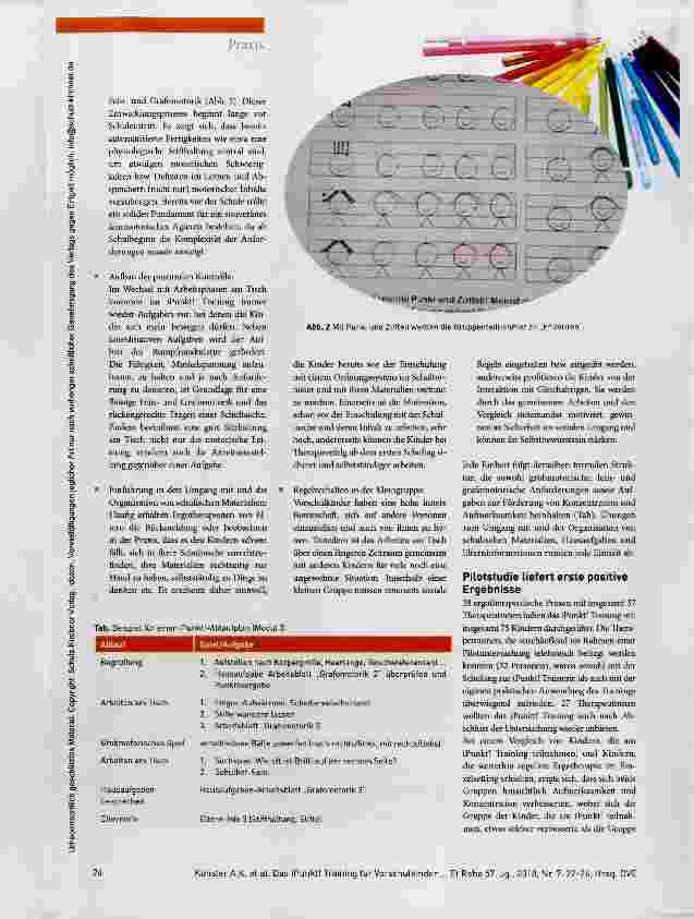 Vorschauseite 3: Gut vorbereitet in den Schulalltag starten Das iPunkt! Training für Vorschulkinder®