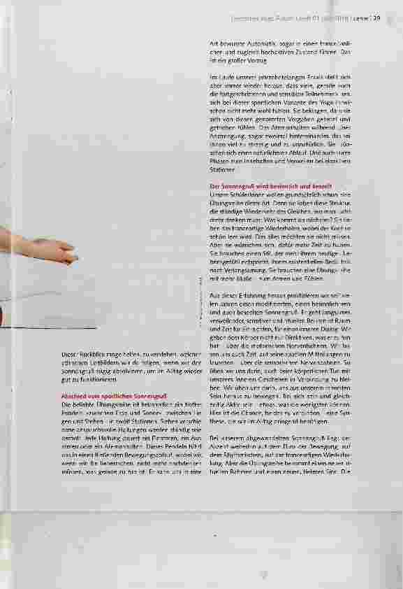 Vorschauseite 4: Der Sonnengruß mit Muße