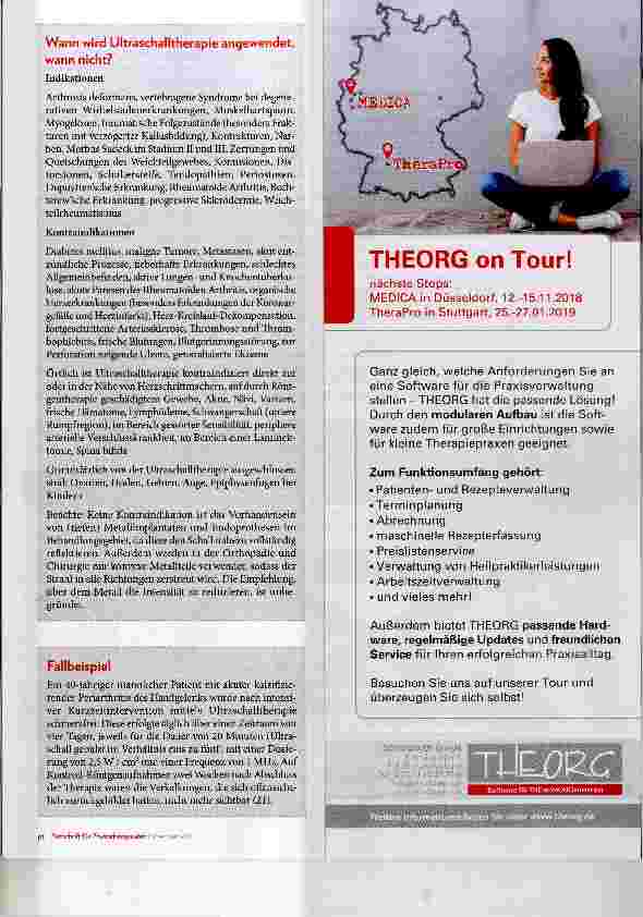 Vorschauseite 3: Update Ultraschalltherapie
