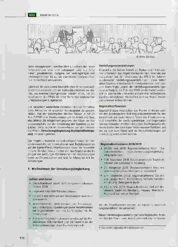 Vorschauseite 2: Ein Jahr Projekt Umsetzungsbegleitung BTHG Eine Zwischenbilanz