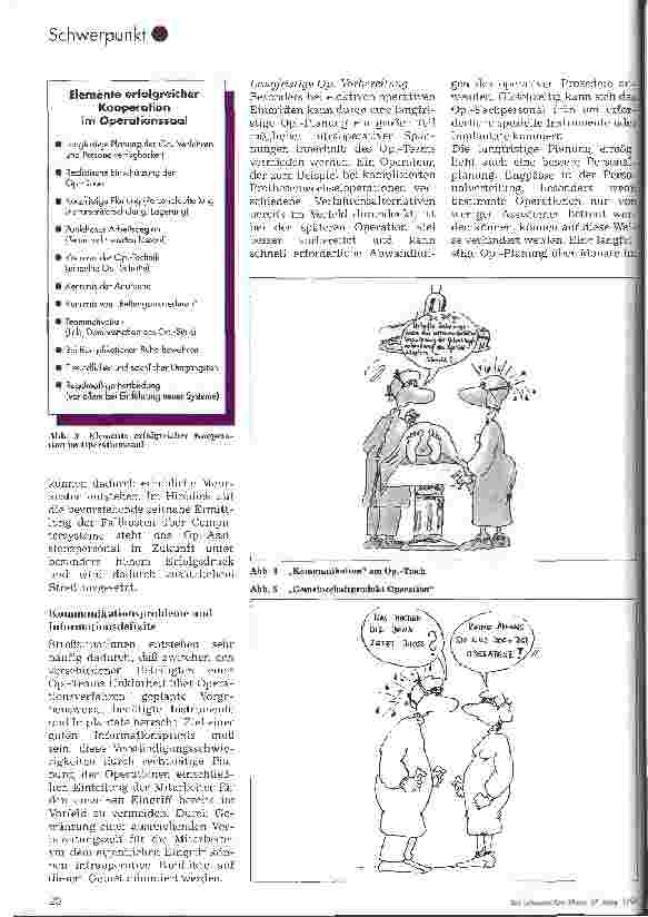 Vorschauseite 3: Arbeitsplatz Operationssaal Kooperation im Spannungsfeld der Realität