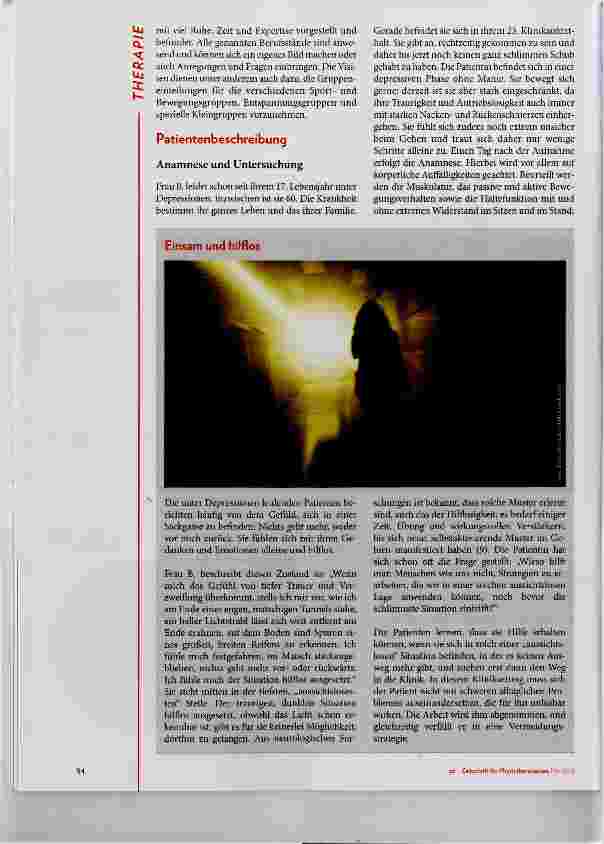 Vorschauseite 3: Physiotherapie in der Akutpsychiatrie