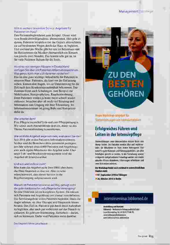 Vorschauseite 2: Den Patienten die Angst nehmen