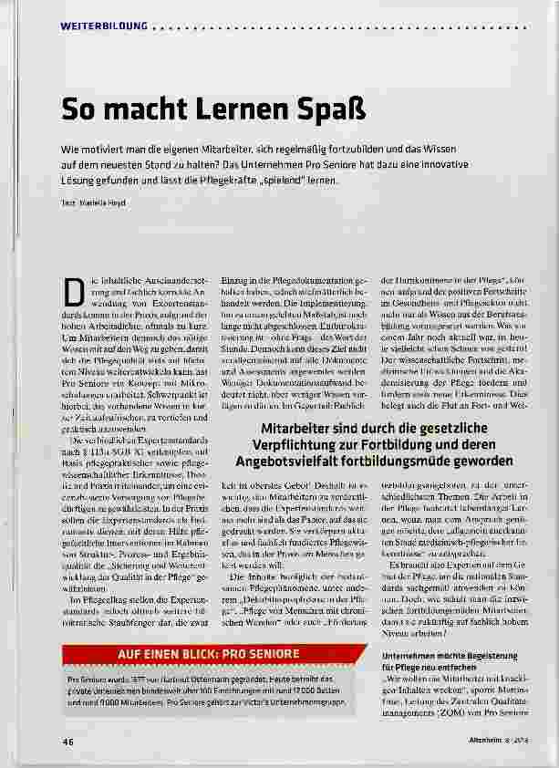 Vorschauseite 1: So macht Lernen Spaß