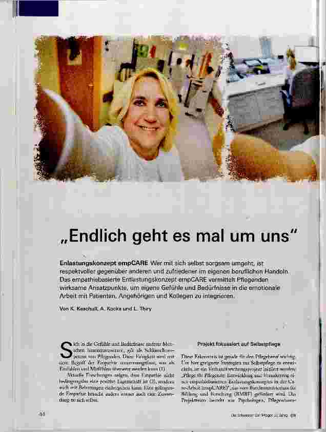 Vorschauseite 1: Endlich geht es mal um uns