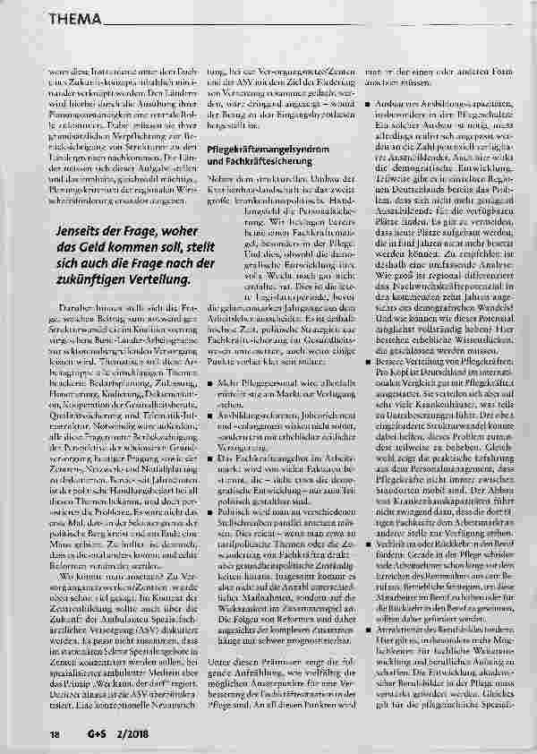 Vorschauseite 4: Krankenhauspolitik im neuen Koalitionsvertrag: Wohin geht die ordnungspolitische Reise?
