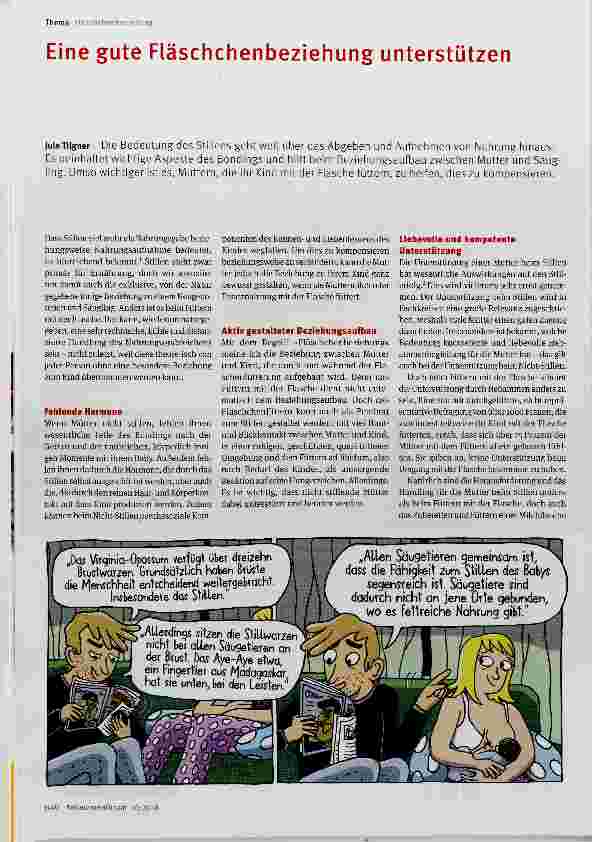 Vorschauseite 1: Eine gute Fläschchenbeziehung unterstützen