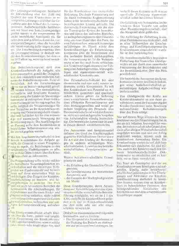 Vorschauseite 6: Betriebswirtschaftliche Aspekte in der Krankenhausfinanzierung