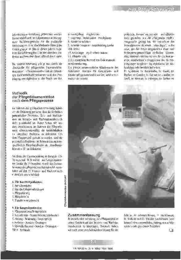 Vorschauseite 2: Die neue Pflege-Doku funktioniert Intensivpflege am LKH Salzburg