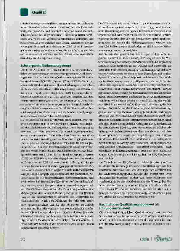 Vorschauseite 3: Qualitätsmanagement als gelebte Unternehmensphilosophie
