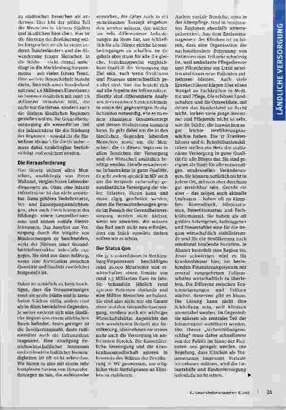 Vorschauseite 2: Den Masterplan endlich umsetzen
