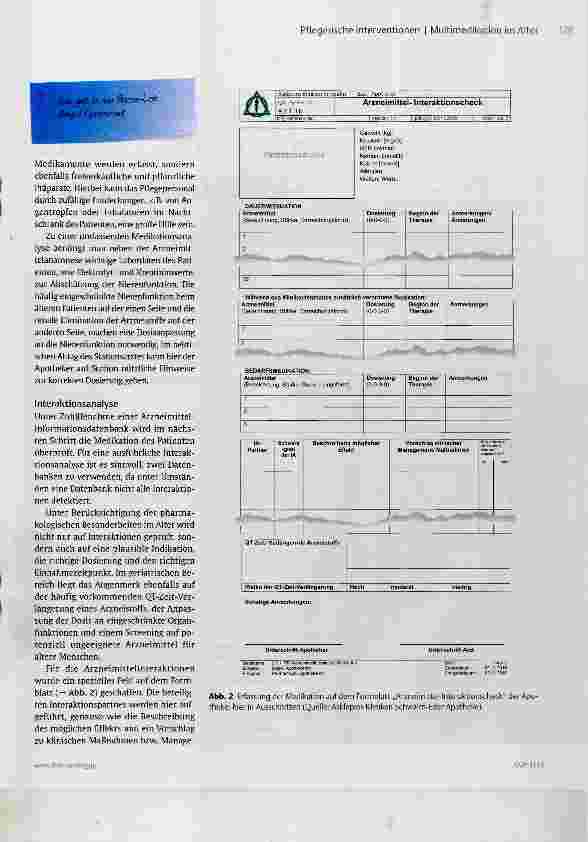 Vorschauseite 2: Medikationsanalyse beim geriatrischen Patienten