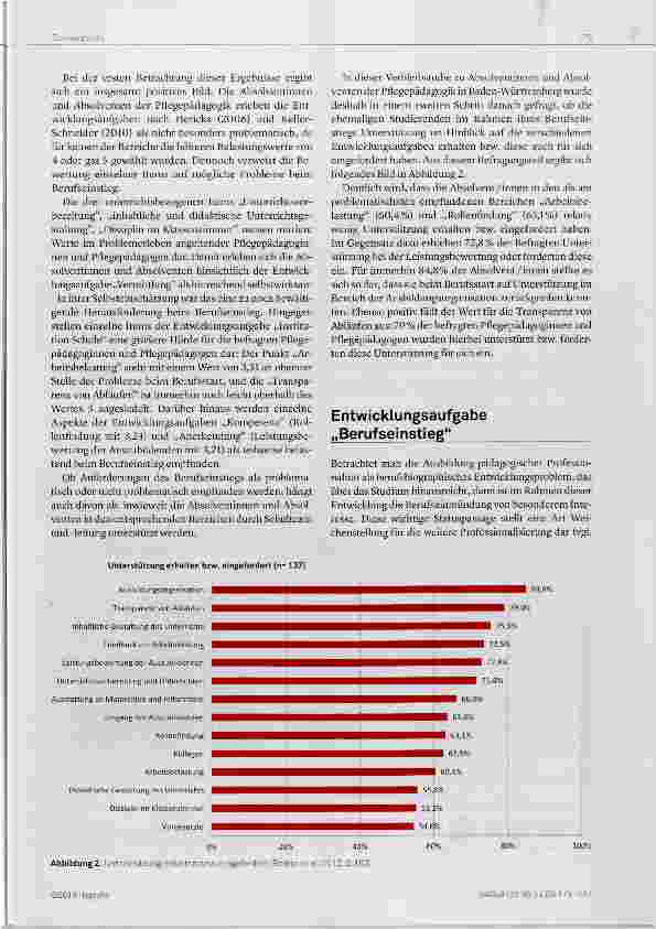 Vorschauseite 3: Herausforderungen beim Berufseinstieg in die Pflegepädagogik und Wege ihrer Bewältigung