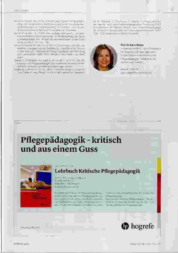 Vorschauseite 5: Herausforderungen beim Berufseinstieg in die Pflegepädagogik und Wege ihrer Bewältigung