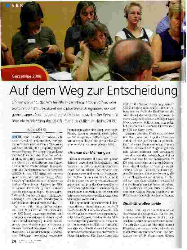 Vorschauseite 1: Auf dem Weg zur Entscheidung