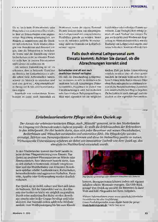 Vorschauseite 2: Zu teuer und aufwändig
