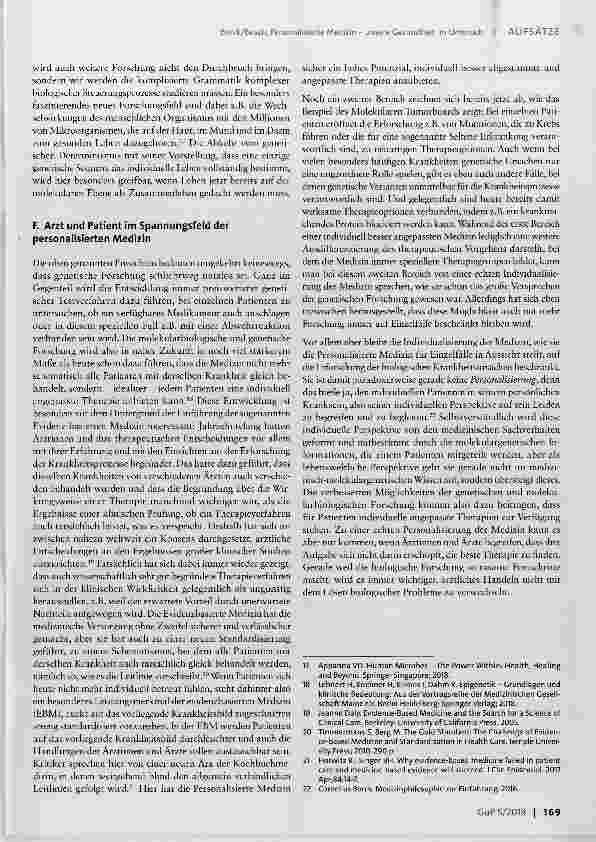 Vorschauseite 5: Personalisierte Medizin unsere Gesundheit im Umbruch