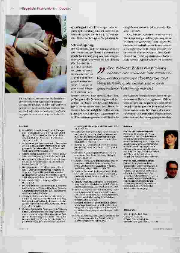 Vorschauseite 5: Insulintherapie im Alter eine qualitative Versorgungsstudie