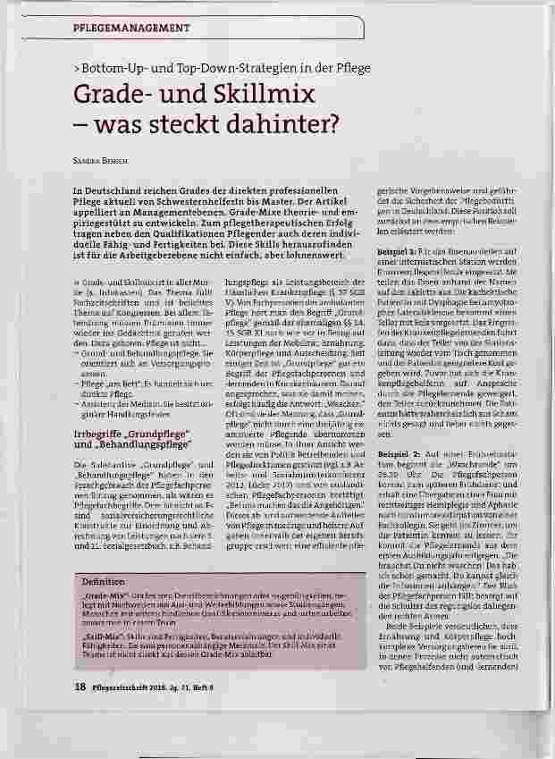 Vorschauseite 1: Gradeund Skillmix was steckt dahinter?