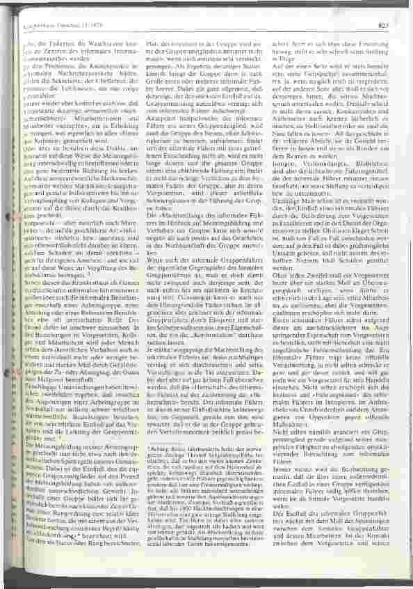 Vorschauseite 2: Wesen und Bedeutung der informalen Beziehungen am Arbeitsplatz