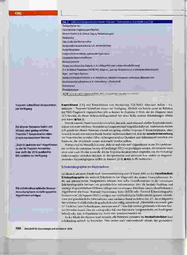 Vorschauseite 6: Akutes Koronarsyndrom beim älteren Menschen
