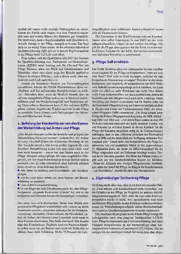 Vorschauseite 2: Kampf gegen den Fachkräftemangel 10 Alternativen zu mehr Bürokratie