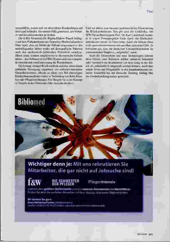 Vorschauseite 6: Kampf gegen den Fachkräftemangel 10 Alternativen zu mehr Bürokratie