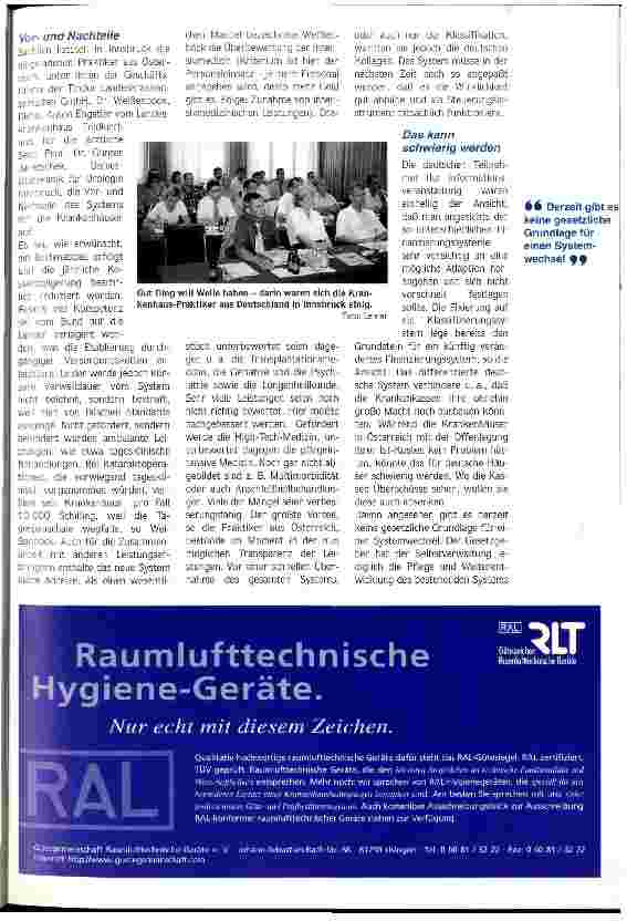 Vorschauseite 2: Vorbild für die deutschen Krankenhäuser Das österreichische LKF-System - Praktiker-Recherche vor Ort