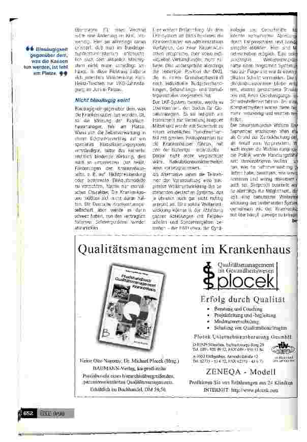 Vorschauseite 3: Vorbild für die deutschen Krankenhäuser Das österreichische LKF-System - Praktiker-Recherche vor Ort