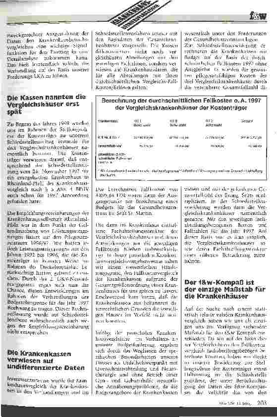 Vorschauseite 2: Die Arbeit mit dem f&w-Kompaß hat sich bezahlt gemacht