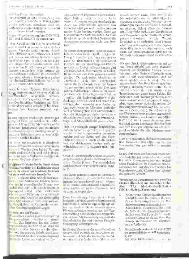 Vorschauseite 2: Sicherer Betrieb medizinischer Geräte