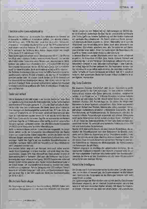 Vorschauseite 2: Die Macht des E-Patienten