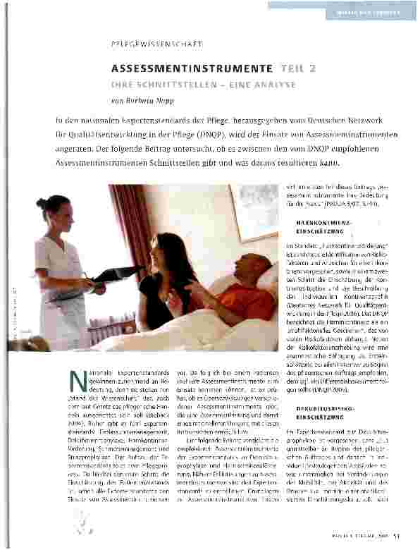 Vorschauseite 1: ASSESSMENTINSTRUMENTE TEIL 2