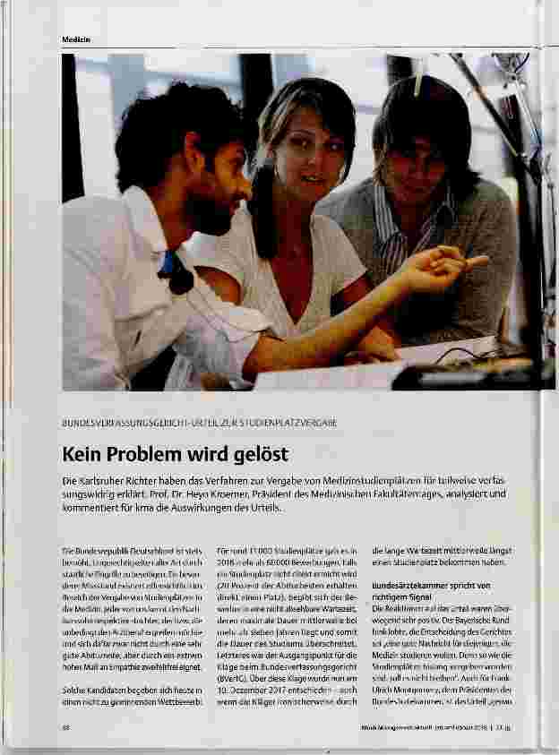 Vorschauseite 1: Kein Problem wird gelöst