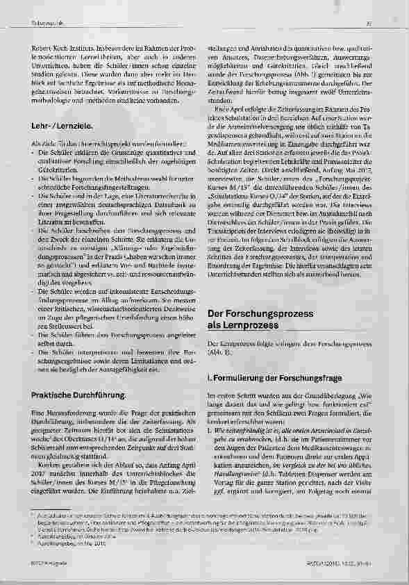 Vorschauseite 3: Forschungsbasiertes Lernen mit Schülern
