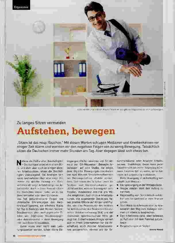 Vorschauseite 1: Aufstehen, bewegen