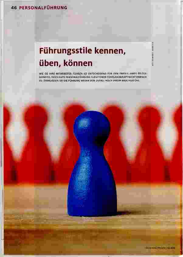 Vorschauseite 1: Führungsstile kennen, üben, können