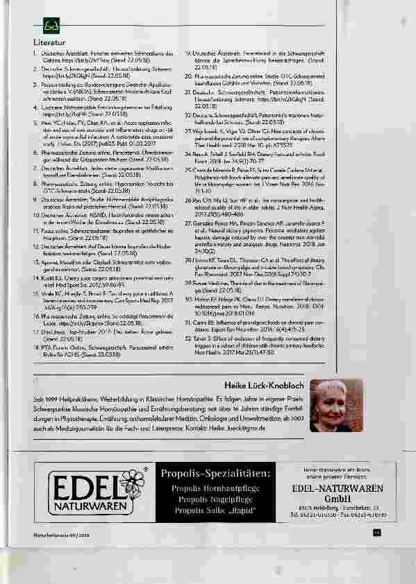 Vorschauseite 6: Schmerzen Risiko Analgetika