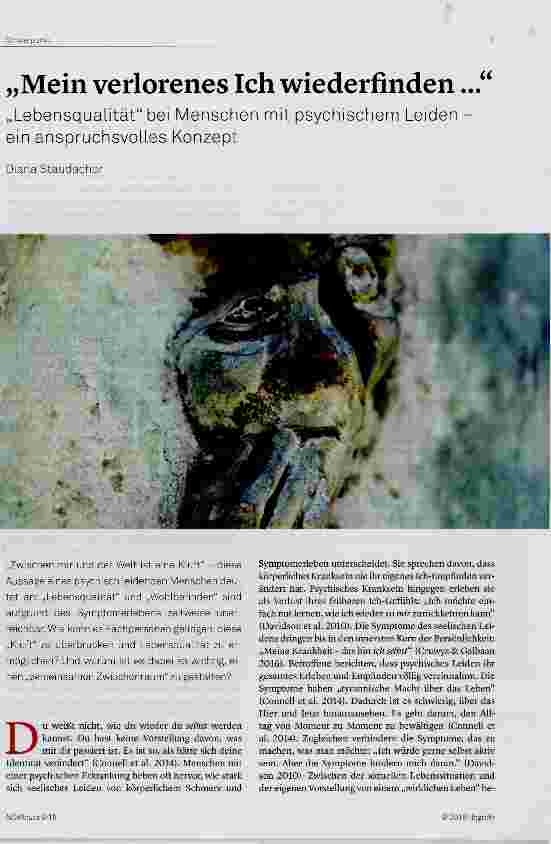 Vorschauseite 1: Mein verlorenes Ich wiederfinden