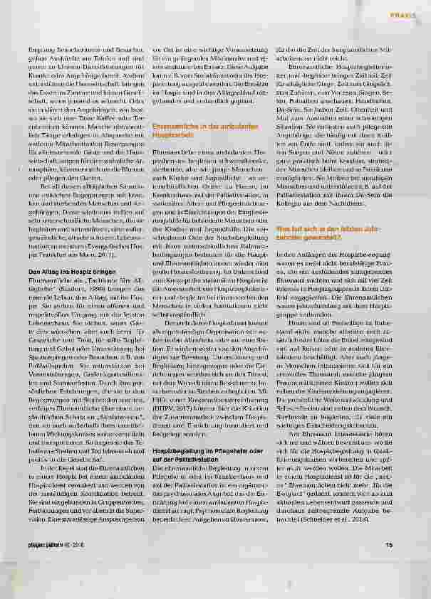 Vorschauseite 2: Die Bedeutung des Ehrenamts