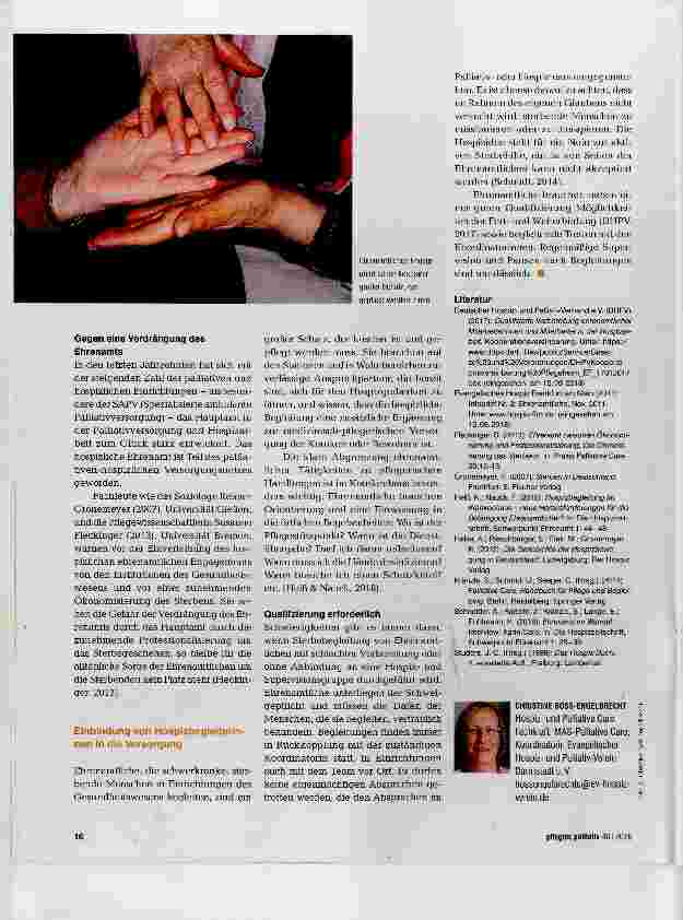 Vorschauseite 3: Die Bedeutung des Ehrenamts