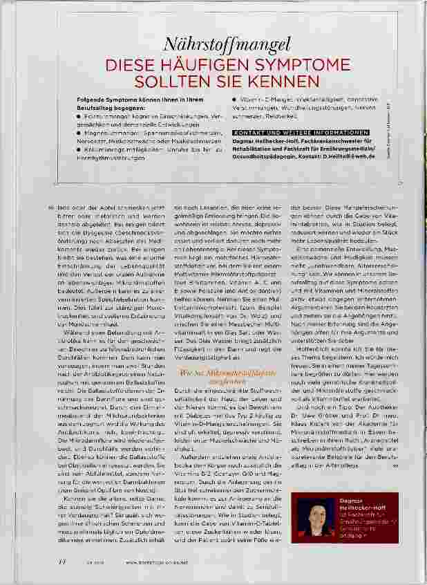 Vorschauseite 3: Medizin raubt Vitamin