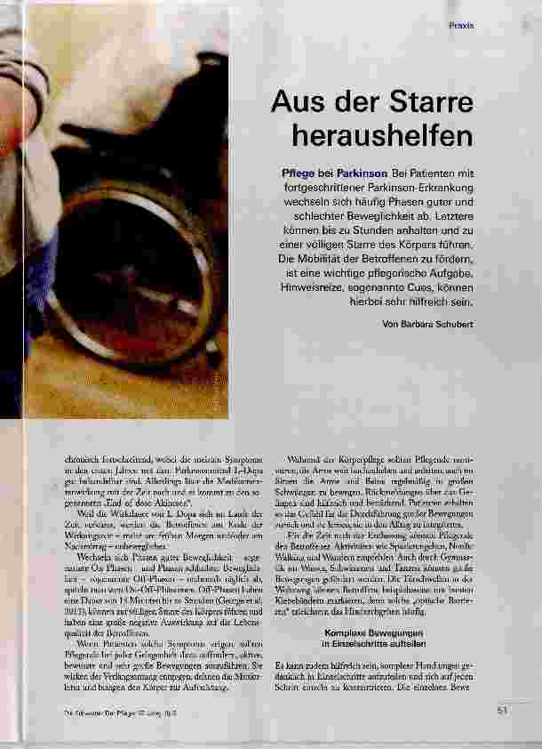 Vorschauseite 2: Aus der Starre heraushelfen