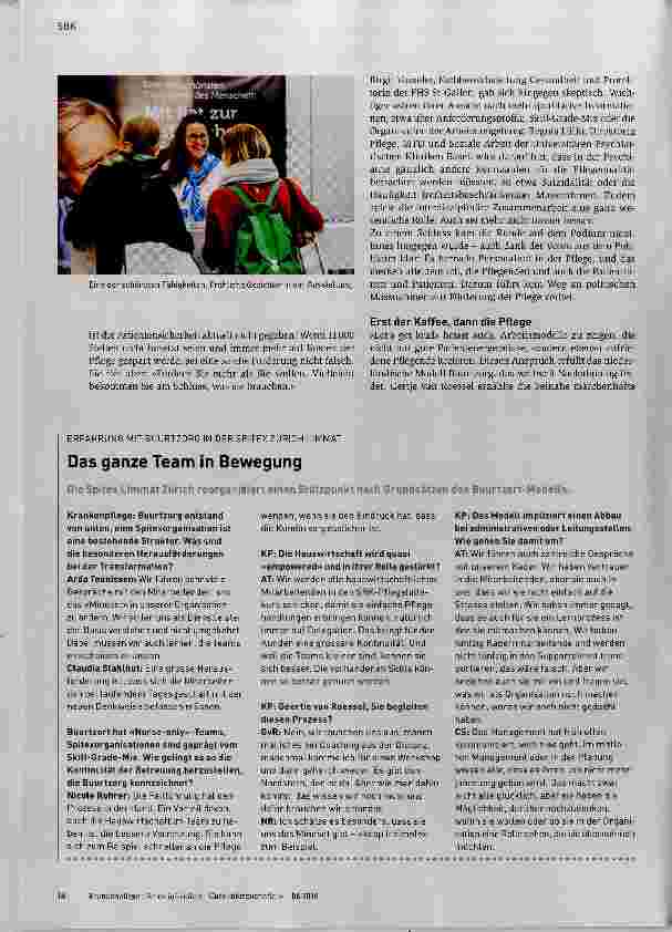 Vorschauseite 3: «Let us get loud» - mit der Stimme und mit harten Fakten