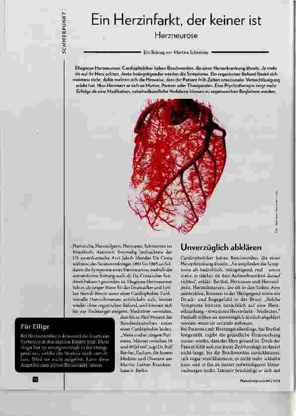 Vorschauseite 1: Ein Herzinfarkt, der keiner ist