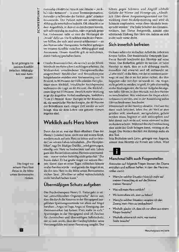 Vorschauseite 3: Ein Herzinfarkt, der keiner ist